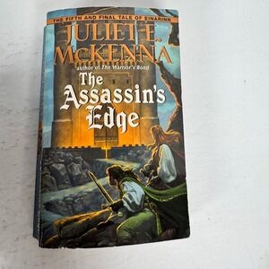 The Assassin's Edge Juliet‎ E. McKenna 2003 First Printing Eos Fantasy